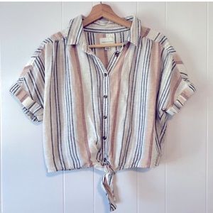 American Eagle Stripe Top